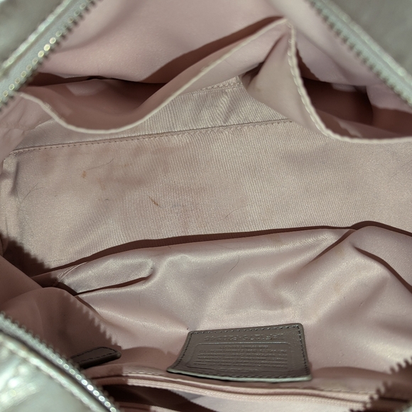 GUC Coach Ashley embossed croc satchel - Picture 5 of 12